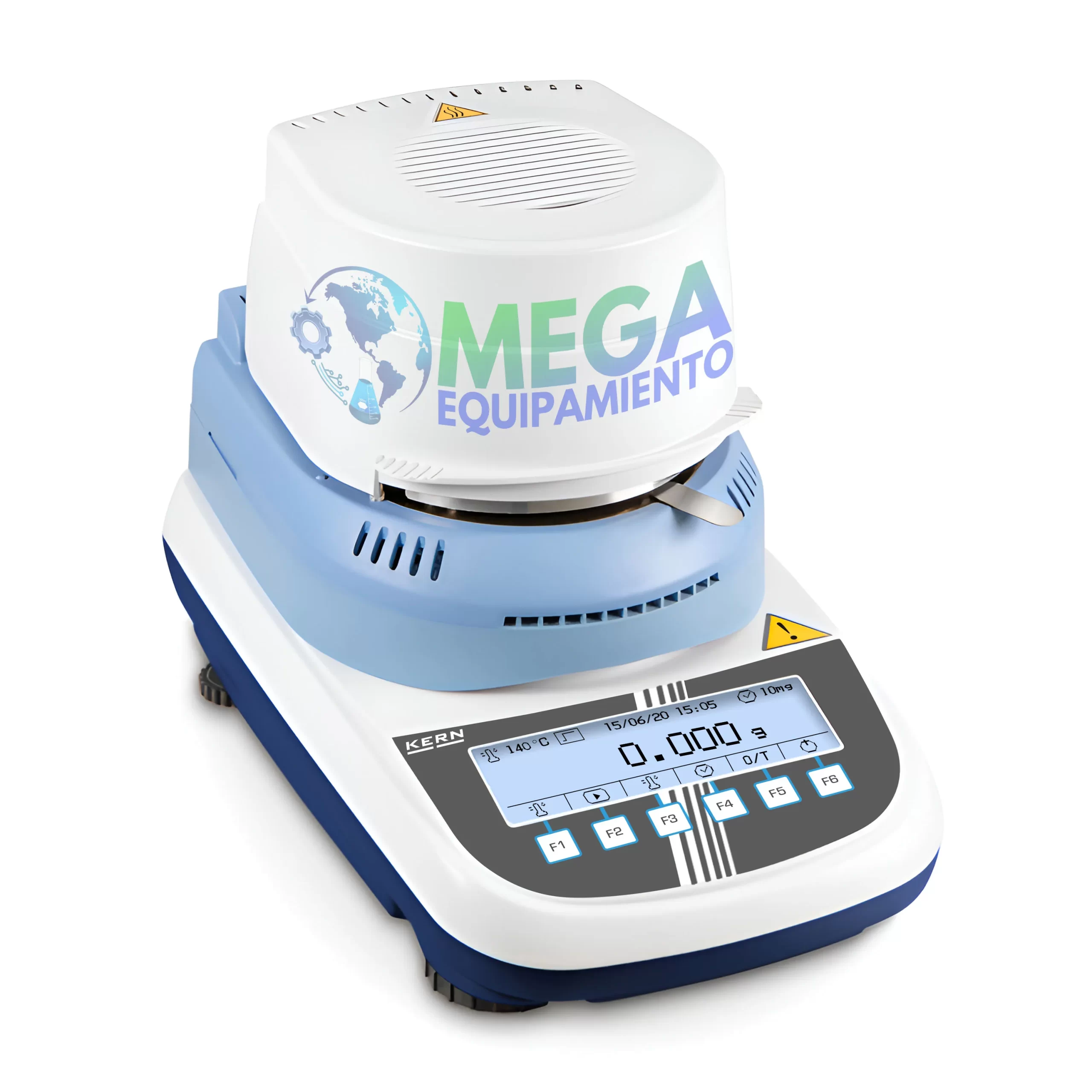 Analizador de humedad DLB 160-3A - KERN (Luz halógena) - kern